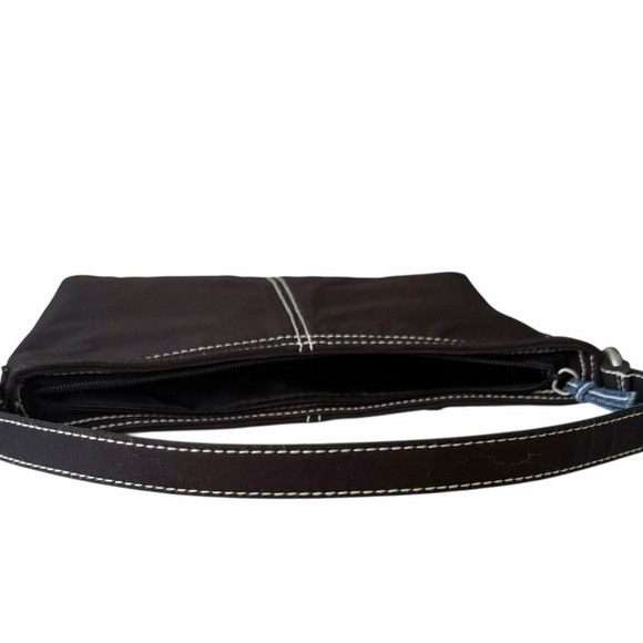 Ralph Lauren Polo Jeans Co. Black Fabric Shoulder Bag - Picture 6 of 9